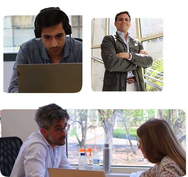Asesor especializado en deudas con actitud cercana
